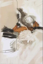 Abstract Modern Art Contemporary Image Card 4x6 New