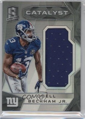 2015 Panini Spectra Catalysts 187/199 Odell Beckham Jr #CA-OB 0v1