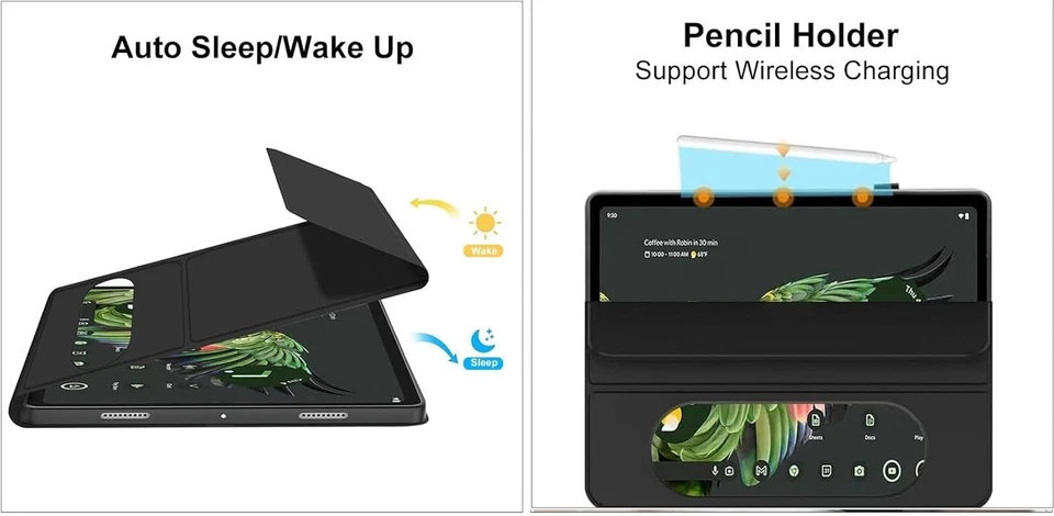 Keyboard/Case for Google Pixel 11" - 2023 - Bluetooth - Auto Sleep/Awake/ -Black - Image 4 of 4