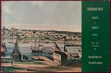 Tisbury 1671-1971 Martha’s Vineyard Town History Massachusetts Cape Cod Tourist