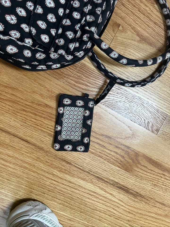 Сумка Vera Bradley снятая с производства с несколькими отделениями и подходящим кошельком - Изображение 4 из 4