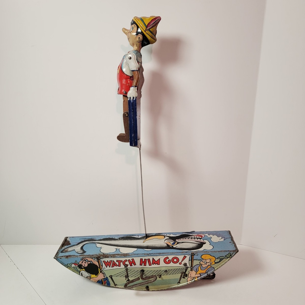 Antique 1939 Walt Disney Marx Windup Pinocchio The Acrobat