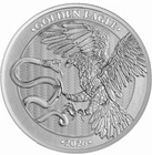 2026 Germania Mint Malta Golden Eagle 1 oz .9999 Silver BU Coin in Capsule