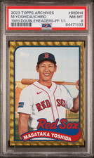 2023 MASATAKA YOSHIDA/ ICHIRO Topps Archives 1989 DoubleHeaders Foilfractor #1/1