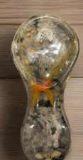 Vintage Lucite Resin Acrylic Spoon Rest Dried Flower  Retro Decor