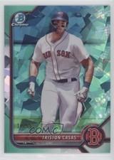 2022 Bowman Sapphire Edition Chrome Prospects Aqua 17/55 Triston Casas fc1