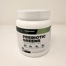🌿 Prebiotic Greens Powder 30 Servings Digestive Health Immune Support Exp 03/26