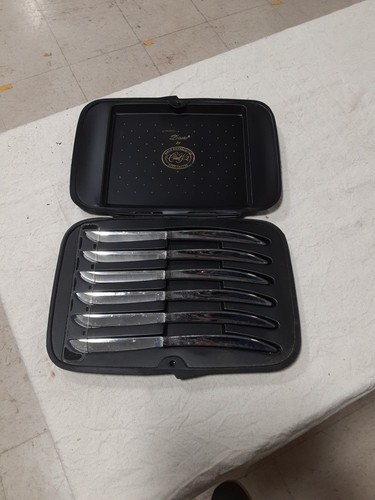 Vintage Towle Carvel Hall Leisure Stainless Steak Knifes Original Box Set Of 6 - Bild 2 von 8