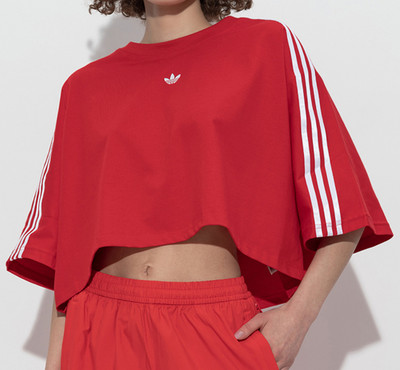 adidas Adilenium S3 Boxy Oversized Tee JY8885 - Better Scarlet
