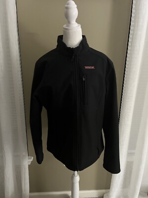 Vega Technical Gear Ladies Silhouette Motorcycle Jacket Black XL Size XL  Polyester Pockets Fitted All Seasons Women Medium Length