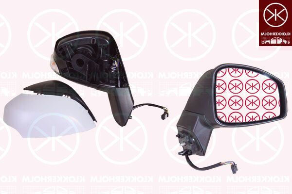 Neu Komplett AußEnspiegel - Rechts - Elektrisch - FüR Renault Scenic (JZ0/1_)-image