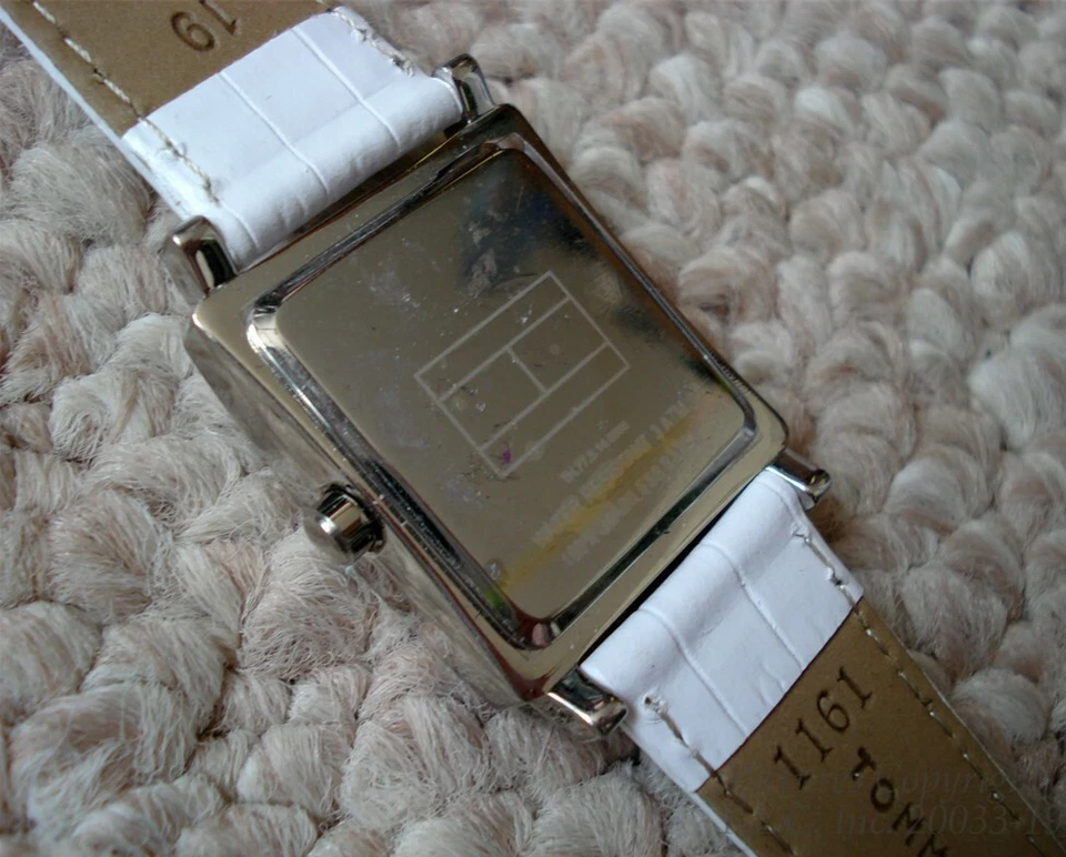 +BONO-NUEVO RELOJ TOMMY HILFIGER VERANO CUERO BLANCO DAMAS CORAZÓN 1780944 Foto 2 de 4