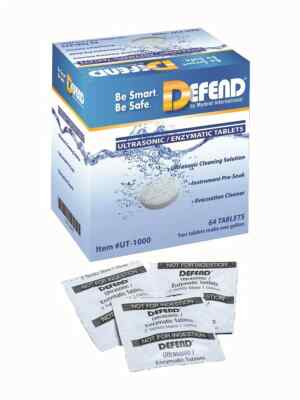 DEFEND Dental ULTRASONIC ENZYME TABLETS by JEVOLVE Box/64