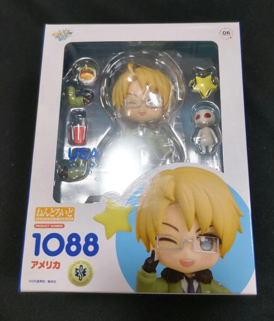 Nendoroid Hetalia WorldStars USA Figure #1088 Orange Rouge Japan Import