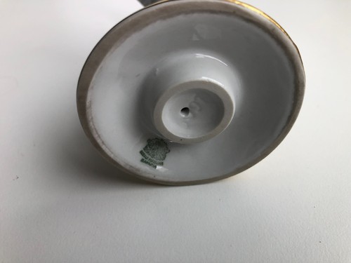 Gerold Weißer Porzellan Vogel auf Goldkugel 12 cm - Bild 10 von 14