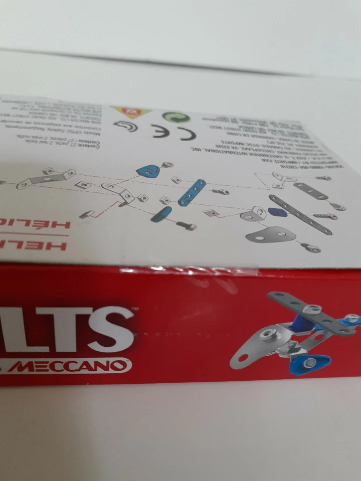 Bolts Helicopter Set - From The Makers Of Meccano New In Box  - Image 3 of 3