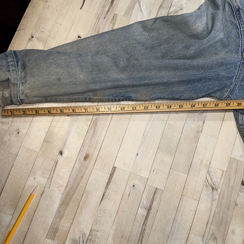 Vintage Levi's Denim Jeansjacke 70506 Made USA Größe 46 Distressed Thrashed - Bild 13 von 21