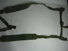 Original WW2 British Army 44 Pattern Shoulder Cross Straps Set - 1945 Dated