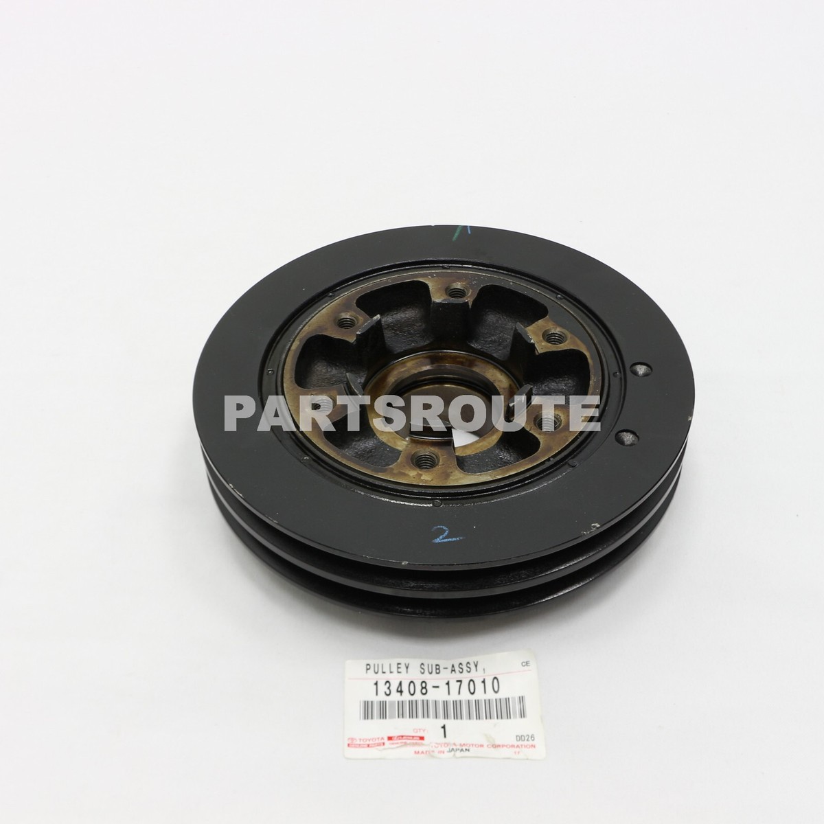 13408-17010 Toyota Pulley Crankshaft 1340817010 Genuine OEM Part