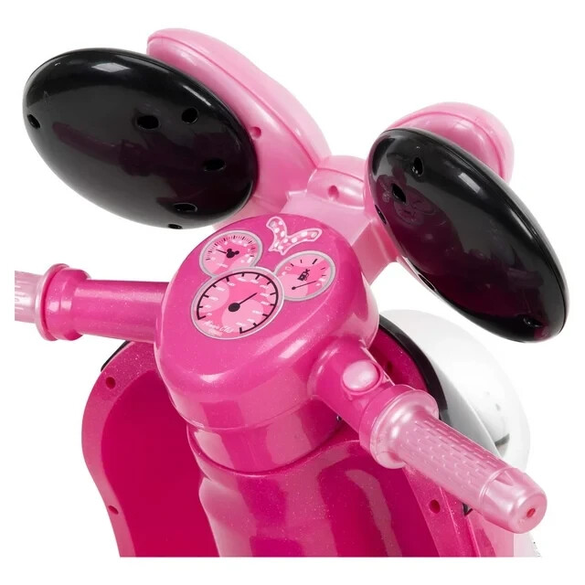 Disney Minnie Mouse Battery-Powered Electric Scooter, Ages 3-7