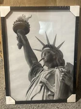 ONE WALL Tempered Glass 18x24 Black Wood Picture frame Vertical/Horizontal