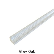 Natural Oak Effect 10x Laminate Floor Scotia Beading 2.4m Metre Length 30 Colour