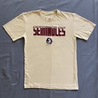 Knights Apparel Florida State Seminoles T Shirt Mens Medium Yellow Ncaa College