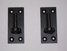 2 Wrought iron gate hinge / bracket 12 mm pin for garden gates
