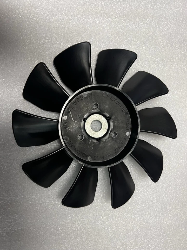 Ventilador Husqvarna original OEM 7 pulgadas 10 aspas 53822 (584282001) Foto 2 de 2