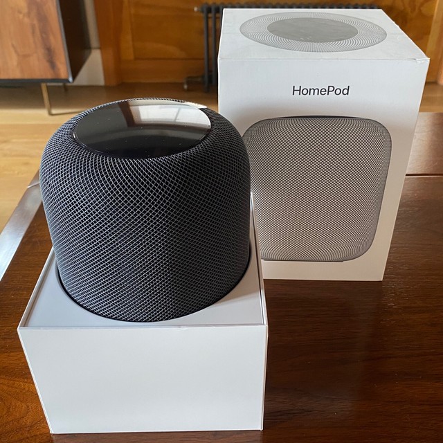 Apple HomePod Smart Speaker - Space Gray for sale online | eBay