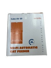 WOPET Automatic Cat Feeder 4L WiFi Cat Food Dispenser with APP Control Black