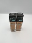 2 Pack Maybelline Fit Me Foundation Matte + Poreless Shade 322 Warm Honey 1oz