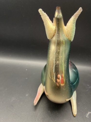 Vintage Made In Italy mundgeblasen Glas Fisch Weihnachtsschmuck - Bild 3 von 8