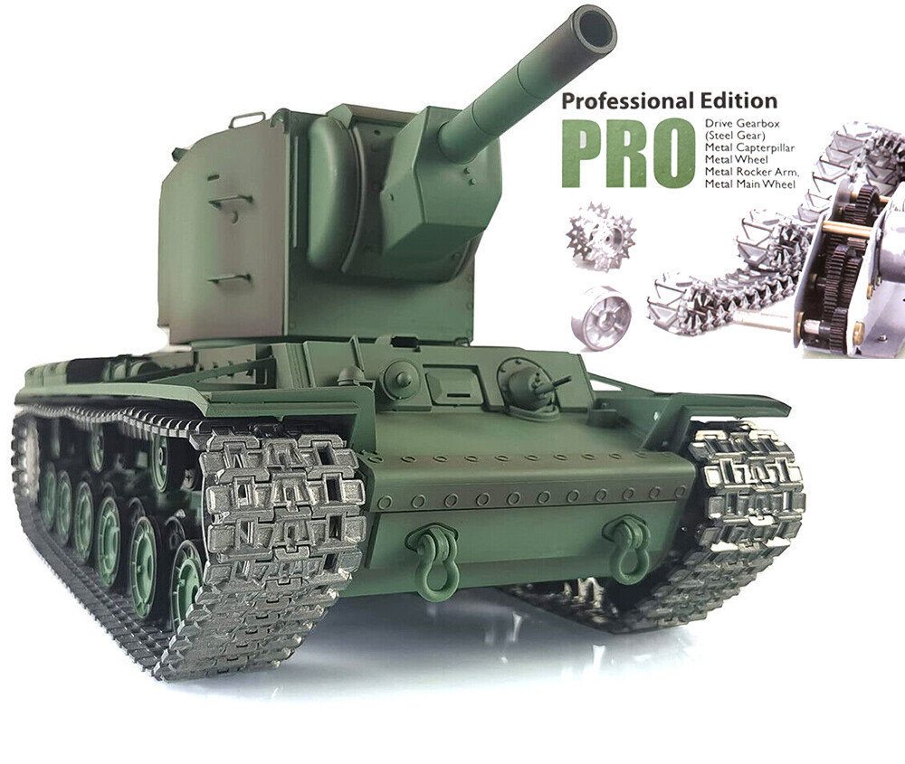 1/16 Scale Russian KV-2 Heavy Tank, 2.4GHz Remote Control Model