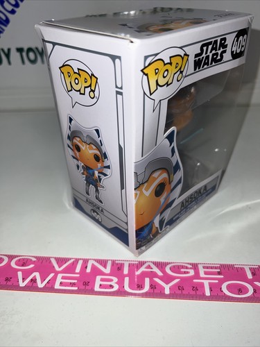Funko Pop! Figura de vinilo Star Wars Clone Wars Ahsoka Tano caja dañada - Imagen 5 de 10