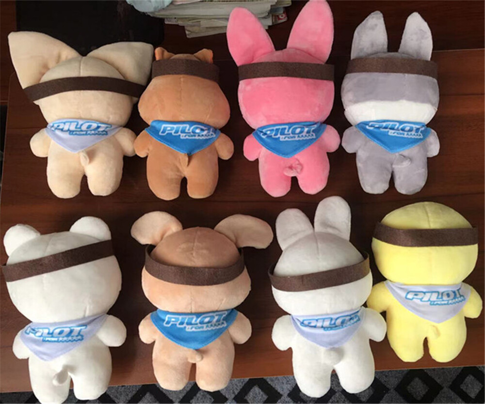 20cm Skzoo KPOP Stray Kids Pilot Plush Toy Stuffed Dolls