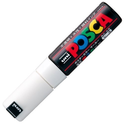 Uni-posca Pc8k8c Paint Marker Pen 8 colors 8 pcs From Japan F/S - Picture 6 of 12