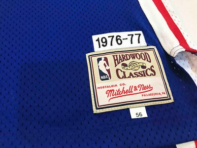 Mitchell & Ness NBA Philadelphia 76ers Sixers ERVING #6 Jersey Sz
