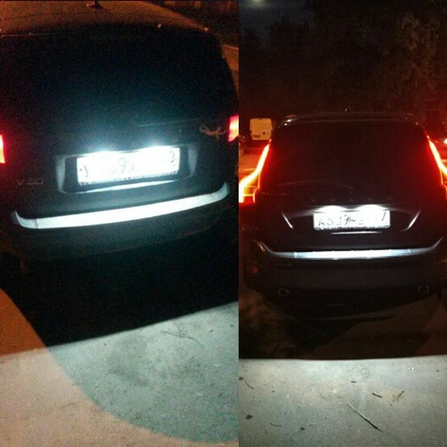 2Pcs LED License Number Plate Light Lamp For Volvo S80/XC90/S40/XC60/S60/V70 - Picture 11 of 12