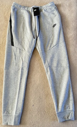 Nike Tech Fleece Bottoms Joggers Grey  805162-063 Slim Fit Size Extra Large