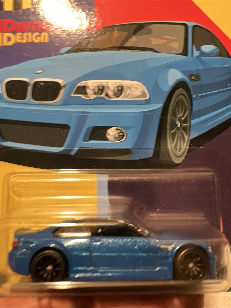 Hot Wheels 1:64 BMW M3 E46 Deutschland Design Diecast Car Model