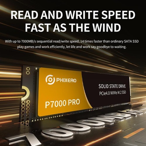SSD PCIe 4.0 NVMe M.2 512 GB–4 TB 7000 MB/s para PS5 y PC para juegos - Imagen 3 de 24