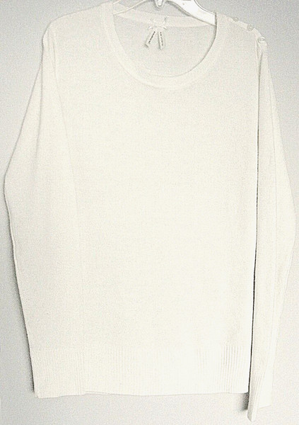 ATMOSPHERE soft Knit JUMPER light Knit Sweater creamy White colour~ Women sz 10