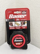 Bauer 25ft Slide-LockTape measure