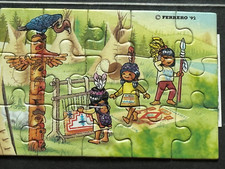 Einzelpuzzle - Puzzle Indianer vom Schlangenfluß oben links mit BPZ