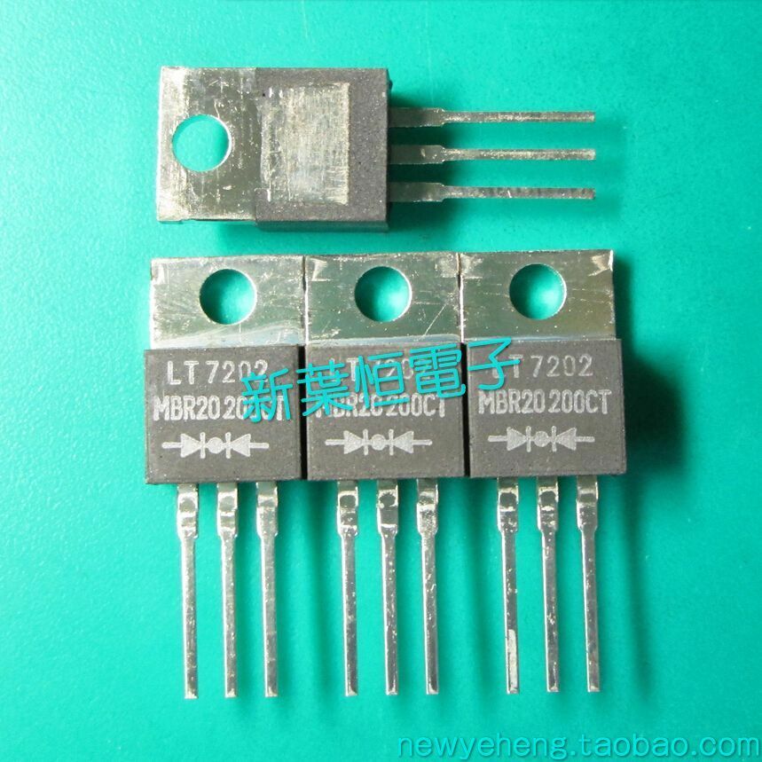 10pcs MBR20100CT Power Rectifier TO-220 Package - ON Semiconductor 2 thumbnail image