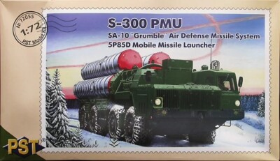 PST 1/72 S-300PMU (SA-10 Grumble) A.D. M. System 5P85D Missile Launcher #72055  