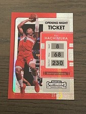 2021-22 Contenders FOTL Opening Night Ticket Rui Hachimura #91 Wizards 15/25
