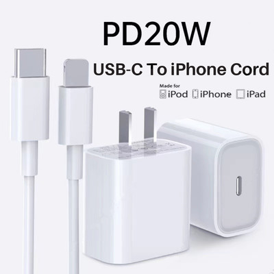 20W Ungrade Super Fast Charger Type C For iPhone 14 13 12 11 Pro Max Xs XR 8Plus