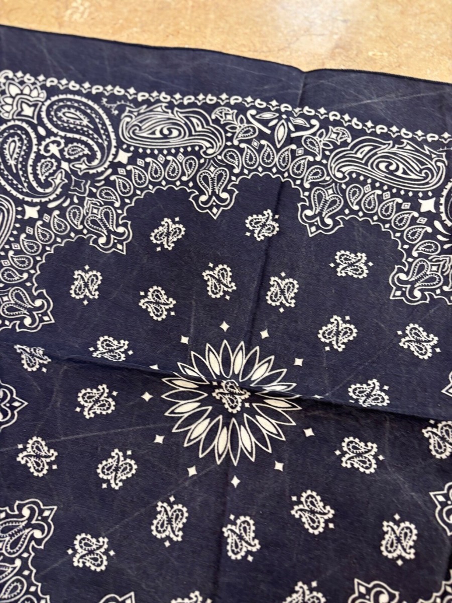 2 Supreme Hav-a-Hank Bandana Blue Box Logo SS24 NEW without